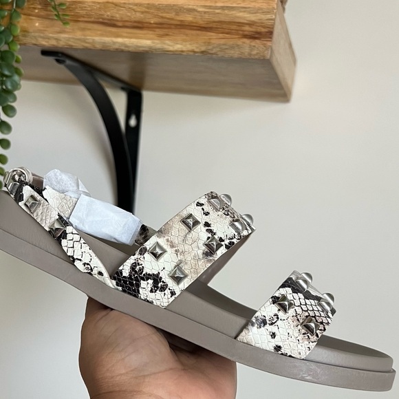 Vince Camuto Pealan Leather Studded Sandals - Picture 4 of 5